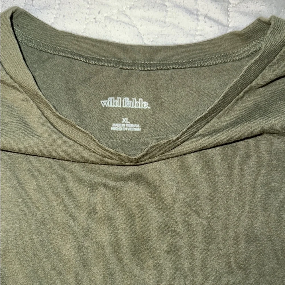 Classic Green Women's Crop Top - Picture 2 of 2